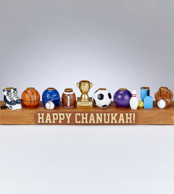 Sports Menorah