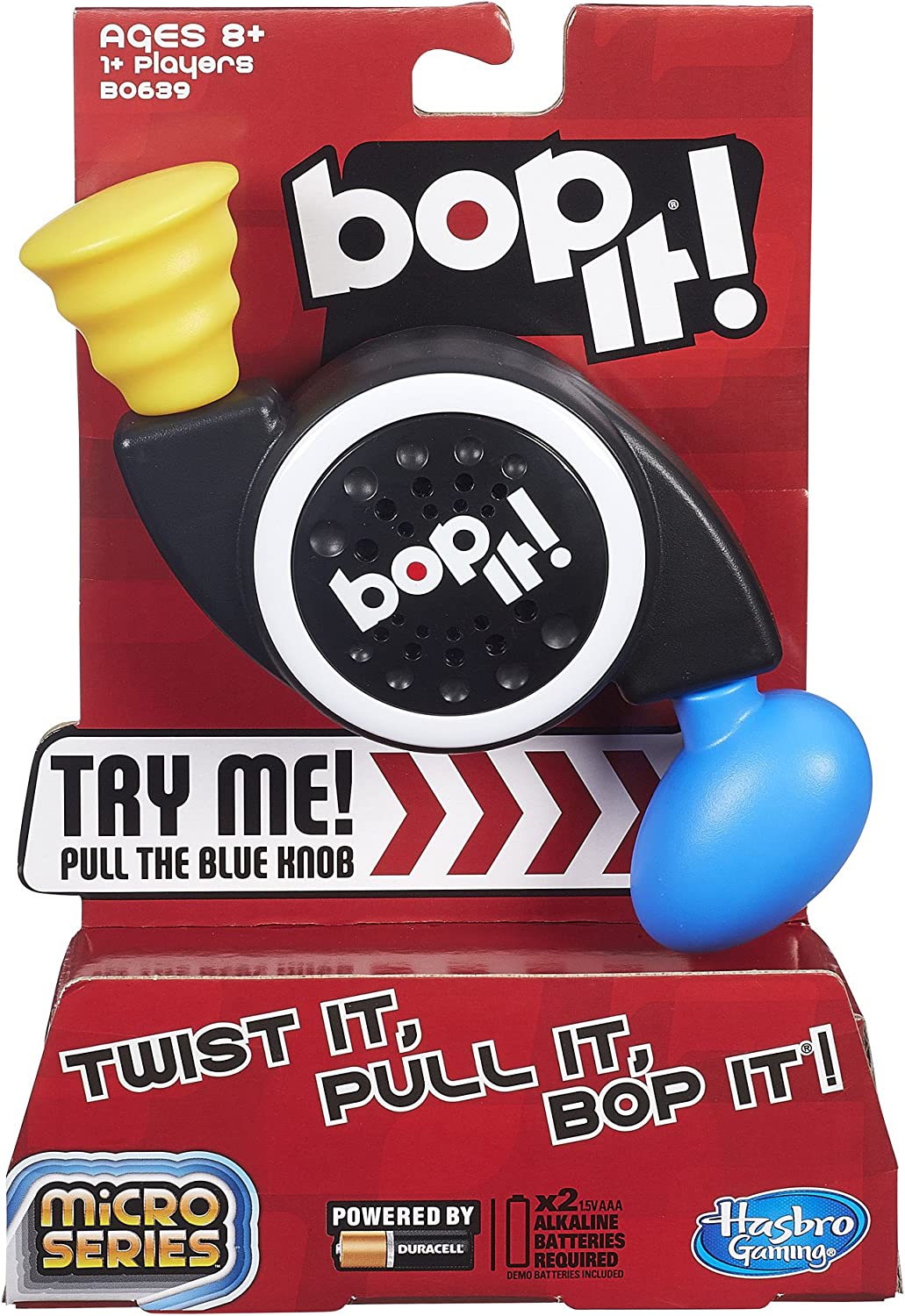 Hasbro Gaming Bop It! Micro Series Game,2 Game Modes, ‎6 years+