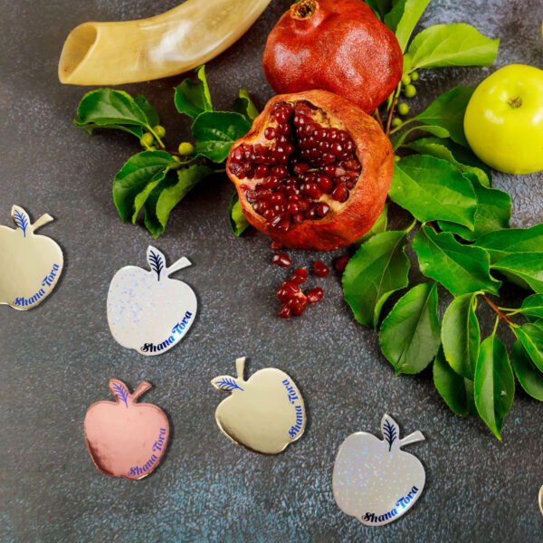Shana Tova Tablescatters, 12 Foiled Apples