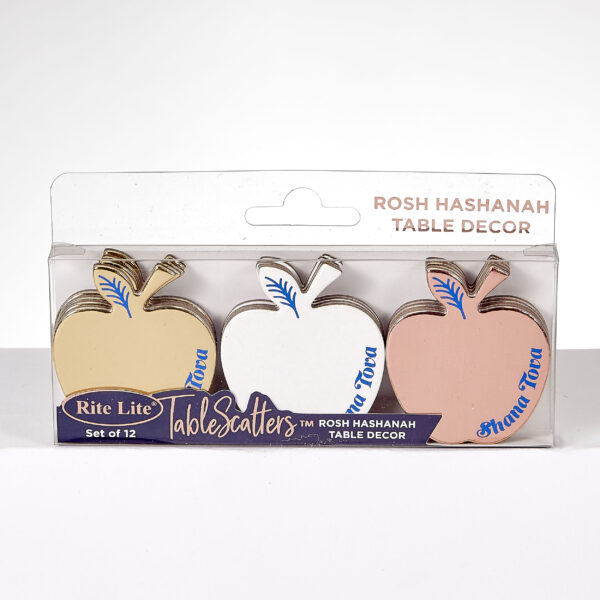 Shana Tova Tablescatters, 12 Foiled Apples - Image 2