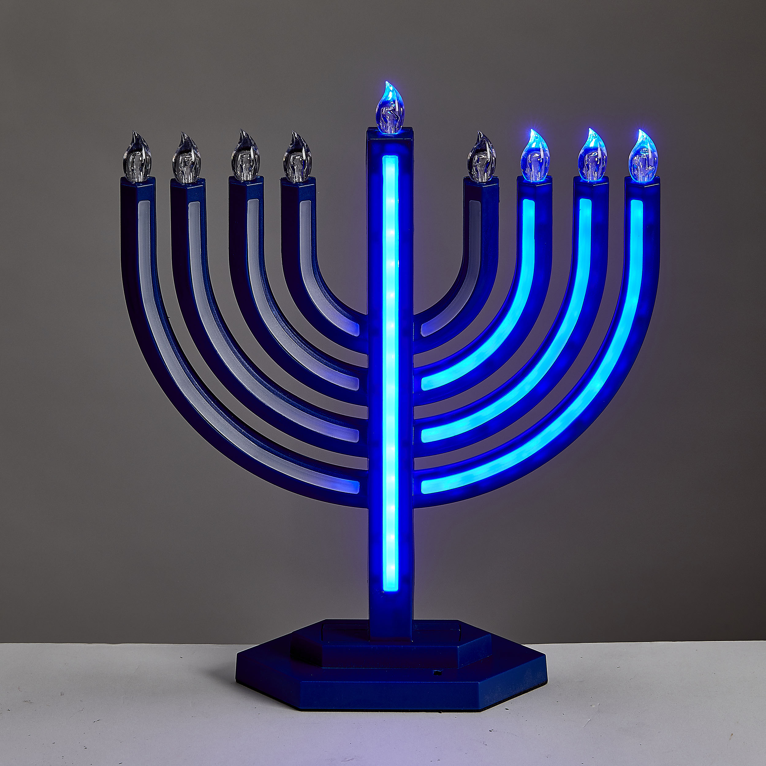 Colorwave LED Menorah With Color Changing Lights - Image 4