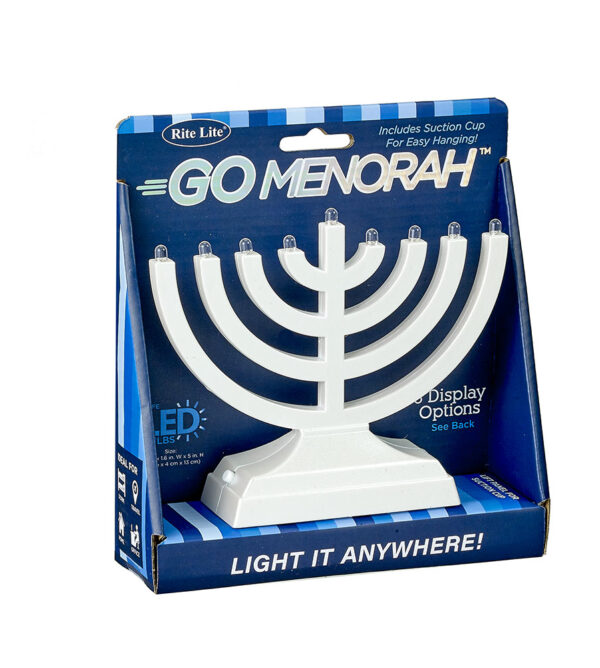 Go Menorah™ - Light It Anywhere - Pearl White