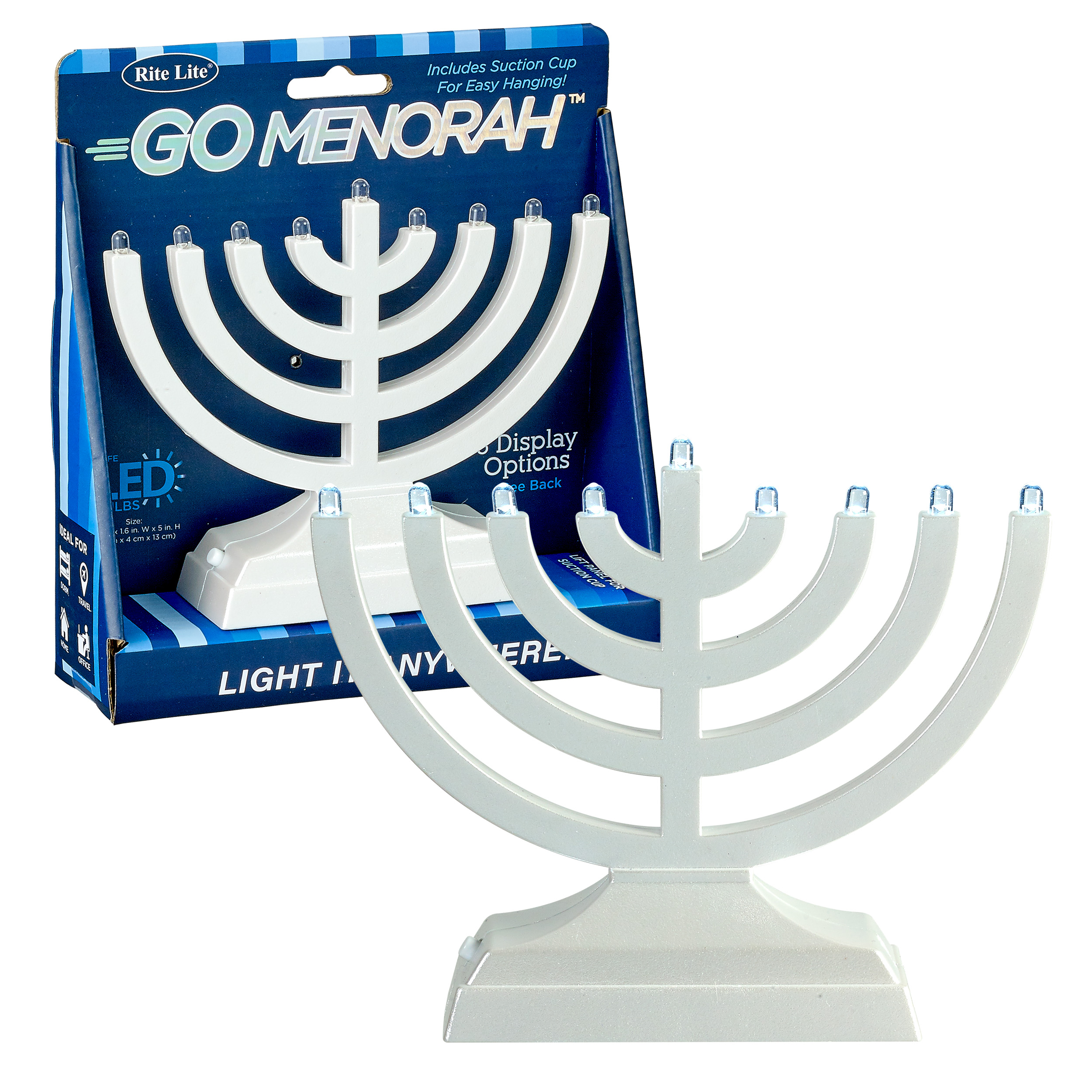Go Menorah™ - Light It Anywhere - Pearl White - Image 2