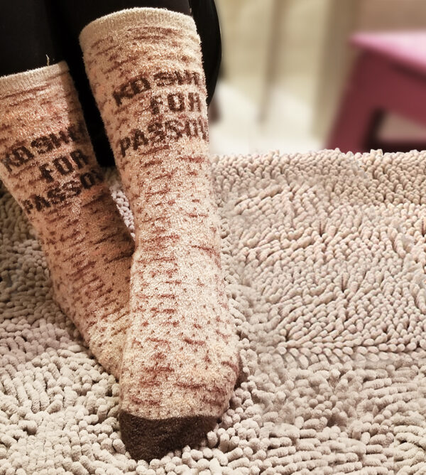 "Kosher For Passover" Cozy Slipper Sock- Adults
