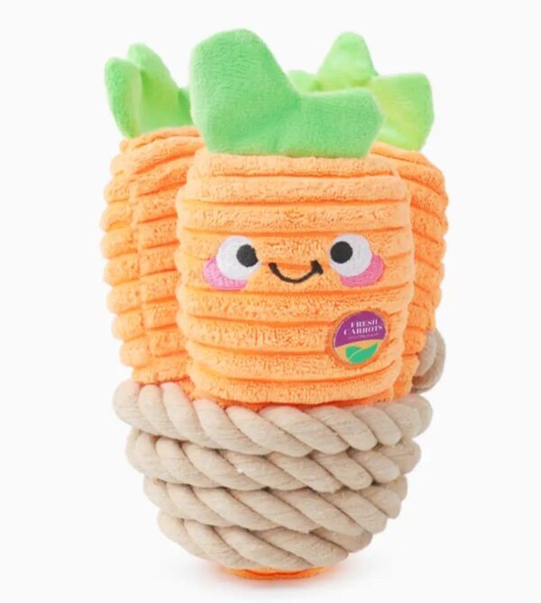 Carrot Bunch - Dog Rope Toy