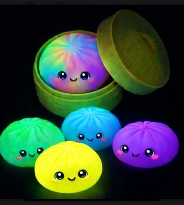NEW!!!  Glow in the Dark Mystery Dumpling Squishy